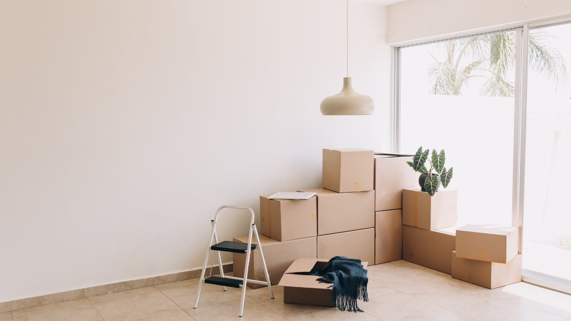 Empty home being deep cleaned during a move in and move out cleaning service